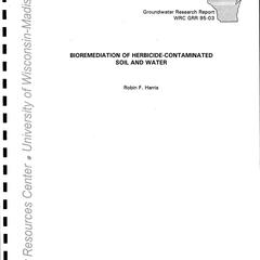 Bioremediation of herbicide-contaminated soil and water