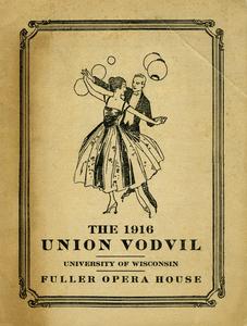Union Vodvil program cover