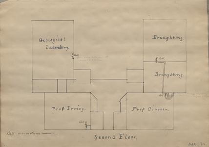 Plan of second floor