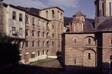 Interior of the Xeropotamou Monastery