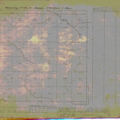 [Public Land Survey System map: Wisconsin Township 27 North, Range 14 East]