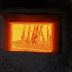 Field Station kiln firing