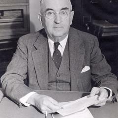 Maurice Erve McCaffrey, secretary to the Board of Regents, 1906-1946