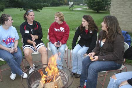First year experience campfire, University of Wisconsin--Marshfield/Wood County, 2010