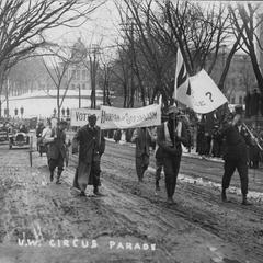 Circus Parade postcard