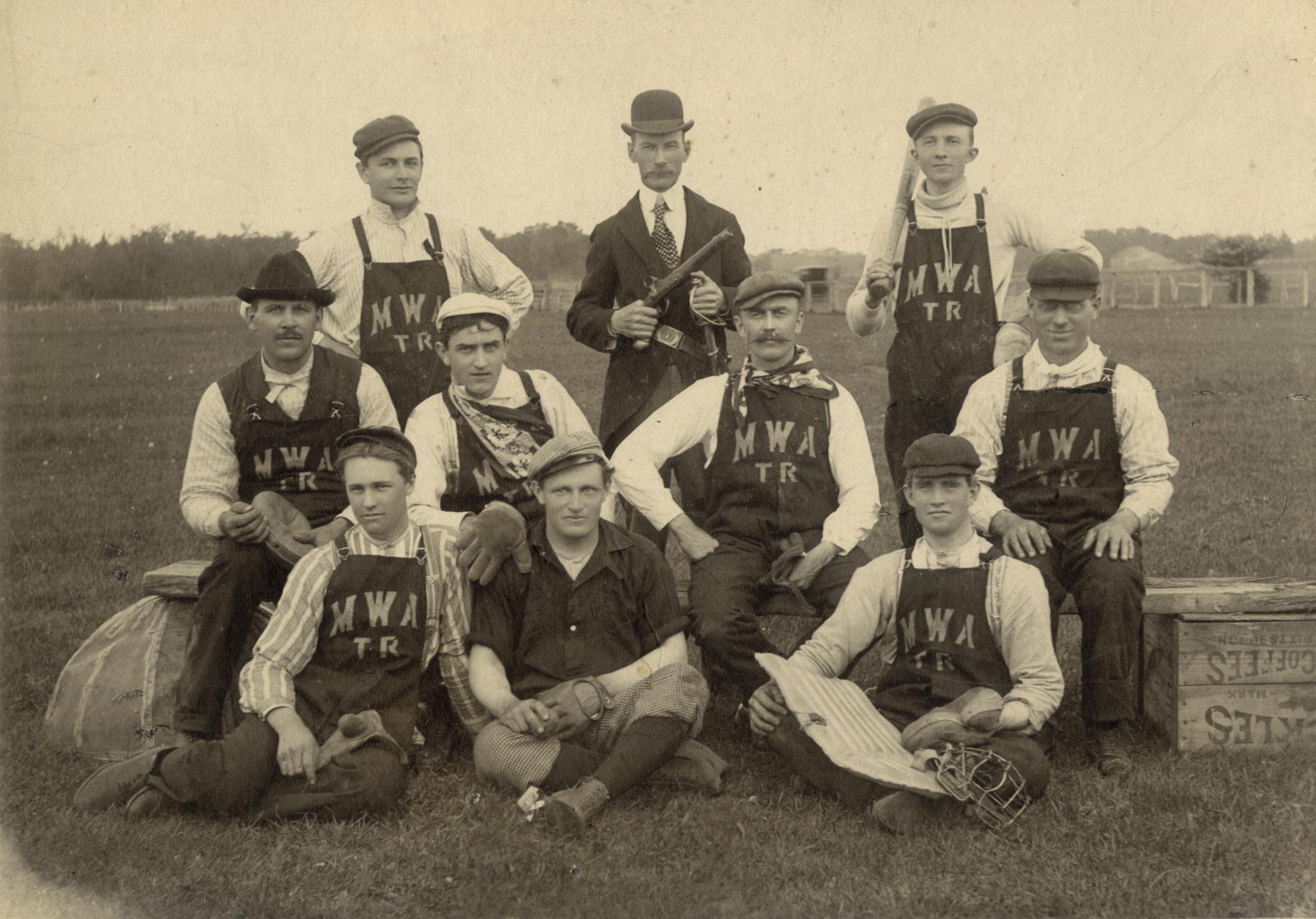Local History Notes: Old Time Baseball Team, Early 1900s