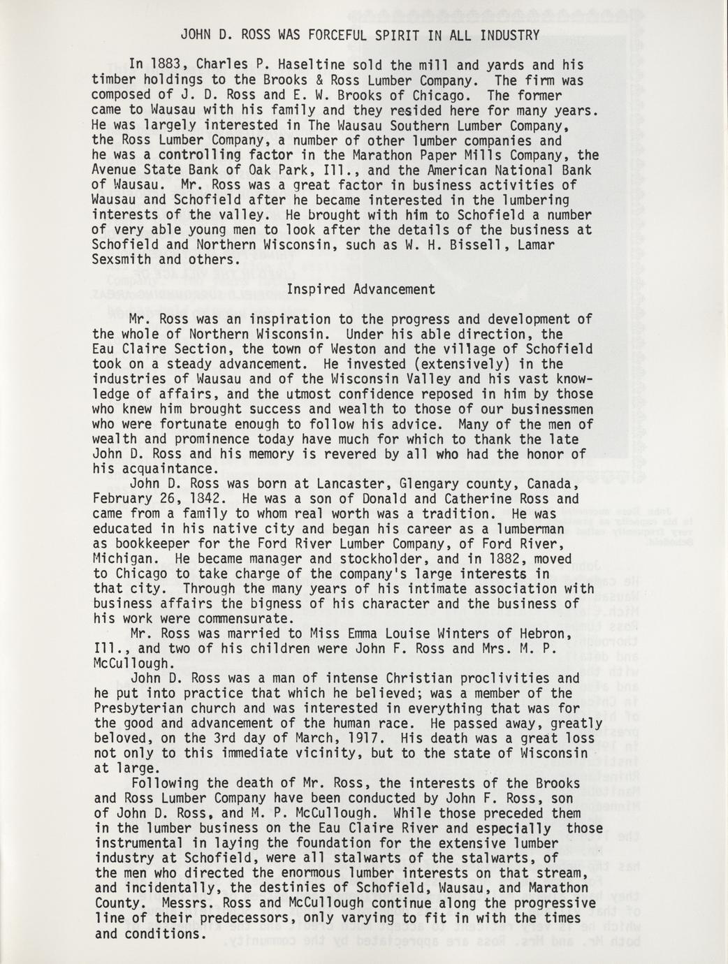 Schofield then & now Full view UWDC UWMadison Libraries