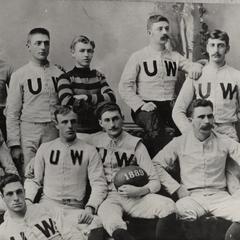 The football team, 1889