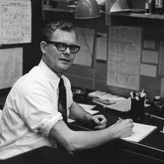 Dr. James C. Pettersen at desk