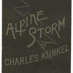 Alpine storm