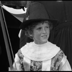 Boy in costume for a pageant