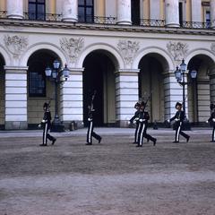 Norwegian palace guards