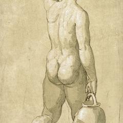 Figure Carrying Jugs, from the series Imitations of Drawings, Engraved by Messrs. Pond and Knapton