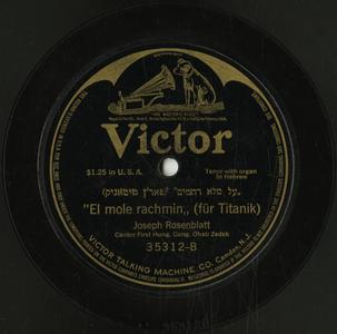 El mole rachmin (für Titanik)