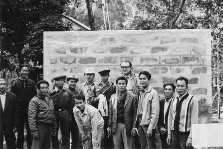 Group with Pathet Lao soldiers
