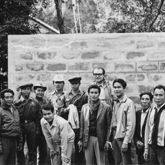 Group with Pathet Lao soldiers