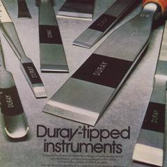 Duray-Tipped Instruments advertisement