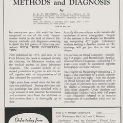 Clinical Laboratory Methods and Diagnosis advertisement