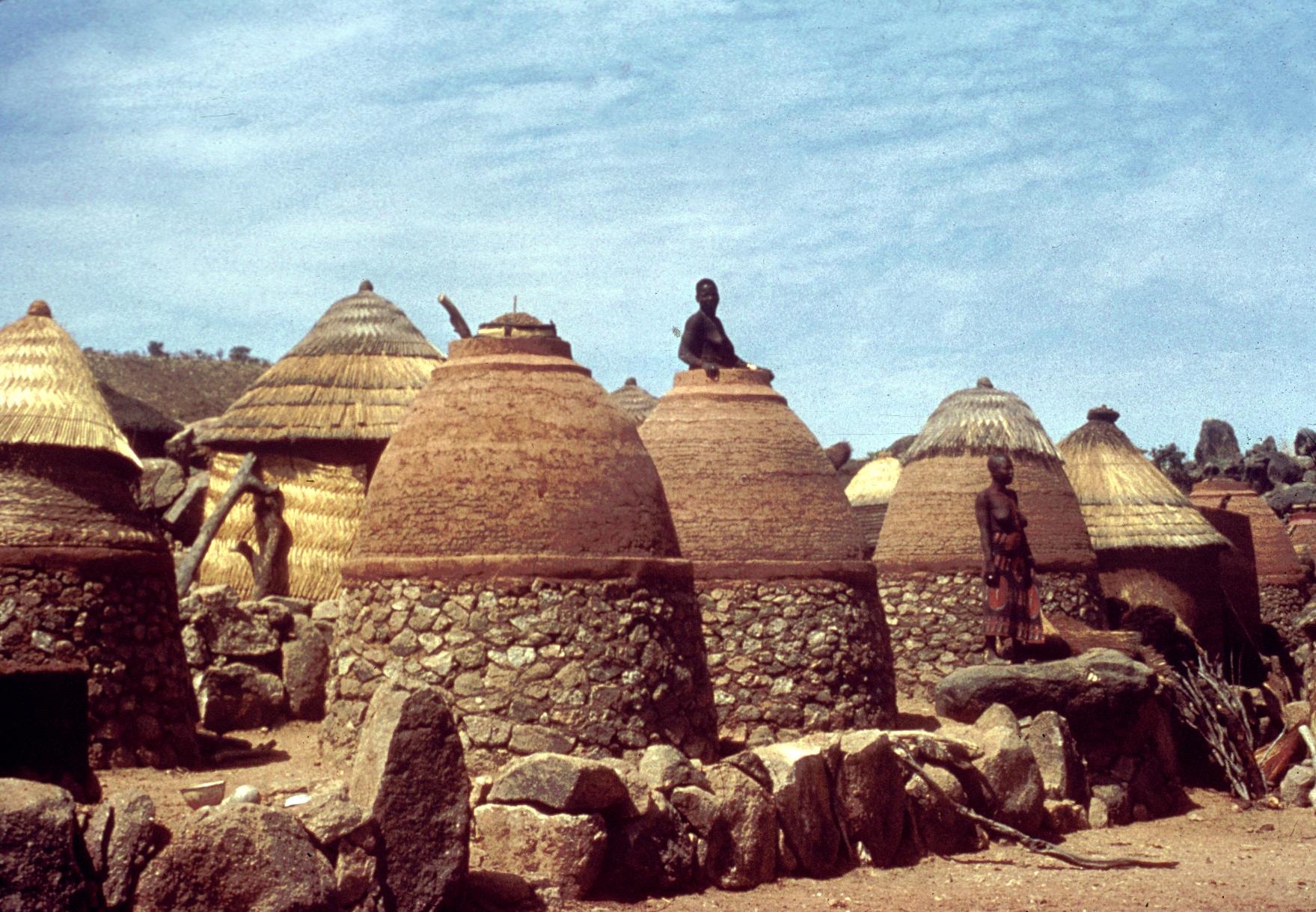 Granary Scene in a Village near Mubi