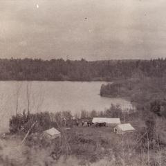 Camp at Lake Edith