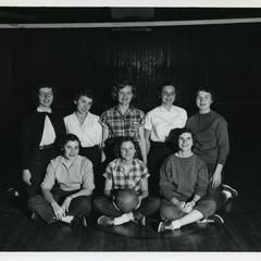 Women's Athletic Association - Volleyball team group photograph