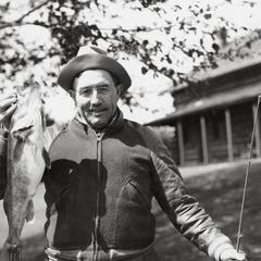 Governor Townsend with walleye