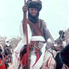 A Guard of the Emir Riding in the Big Sallah Parade
