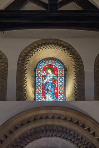 Iffley St Mary Church west windows