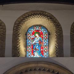 Iffley St Mary Church west windows