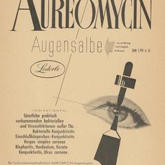 Aureomycin Augensalbe advertisement