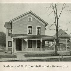 Residence of B. C. Campbell