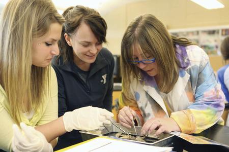 Biology Lab with Laura Lee, University of Wisconsin--Marshfield/Wood County, 2013