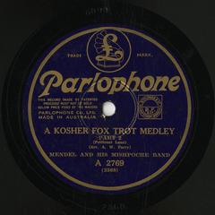 Kosher fox trot medley, Part 2 (Petticoat Lane)