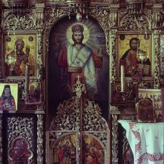 Iconostasis at the Provata chapel