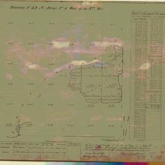 [Public Land Survey System map: Wisconsin Township 52 North, Range 05 West]