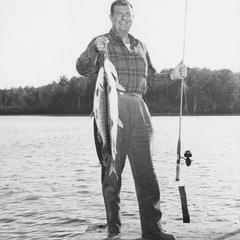 Don McNeil with northern pike and musky