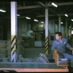 Vientiane airport warehouse
