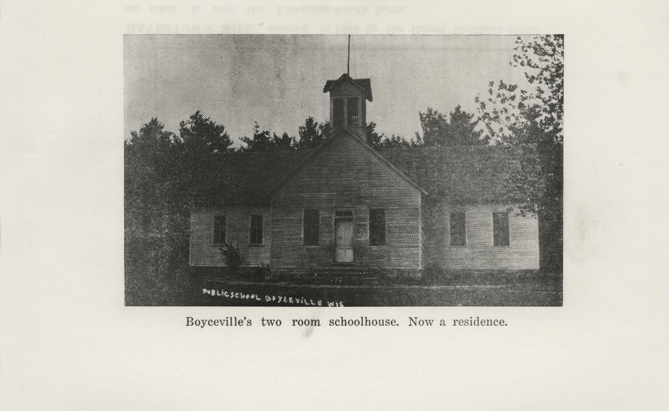 Panorama of progress the history of Boyceville, Wisconsin 18601960