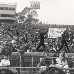 Student fans, 1963 Rose Bowl