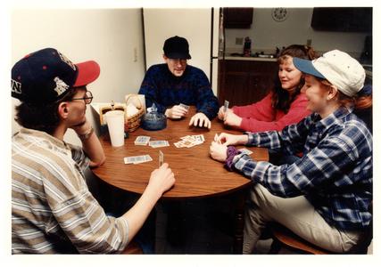 Playing cards in Campus View
