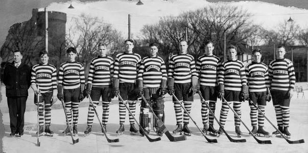 UW men's hockey team