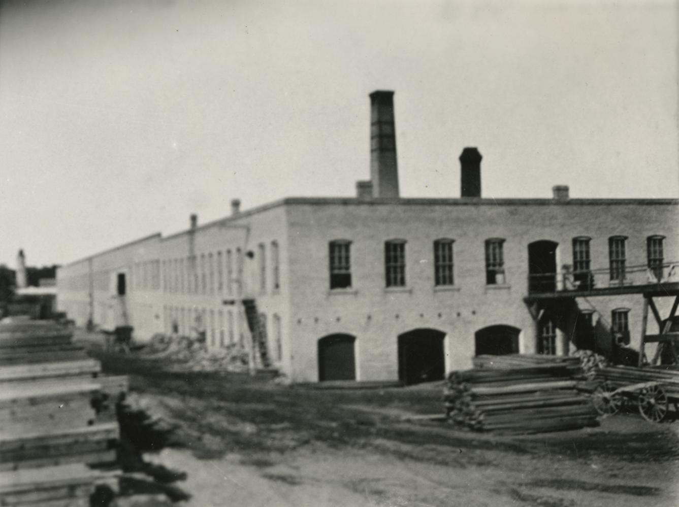 Hannah and Jackson’s first factory