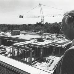 Construction on UW-Parkside's Library Learning Center