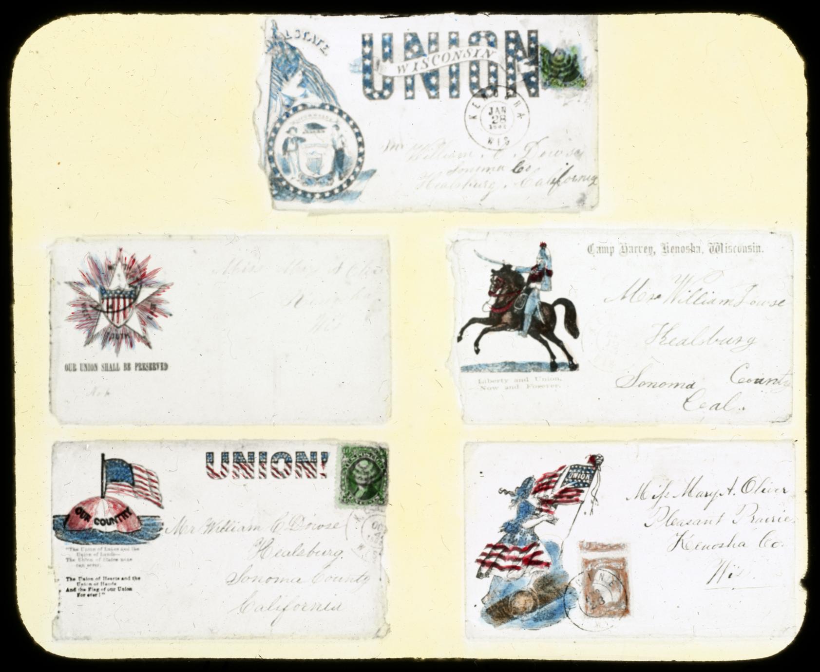 ‎Civil War envelopes - UWDC - UW-Madison Libraries