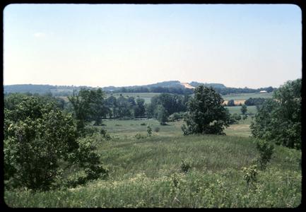 View of landscape from Hawthorn Hill