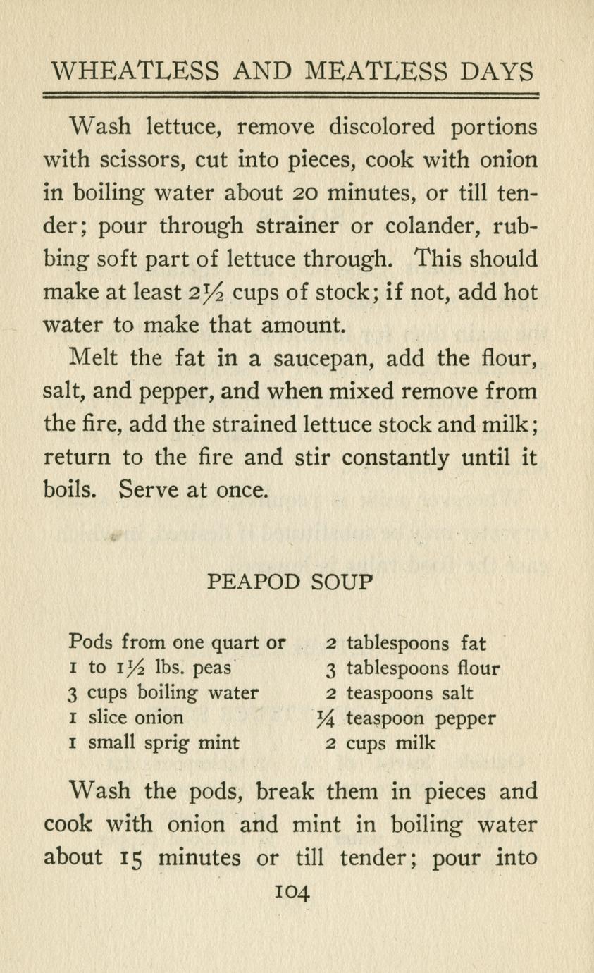 Wheatless and meatless days Full view UWDC UWMadison Libraries