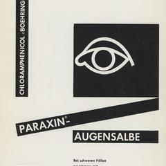 Paraxin Augensalbe advertisement