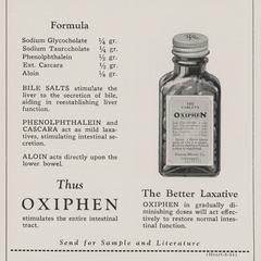Oxiphen advertisement