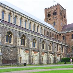 St. Albans Cathedral nave, south transept and tower