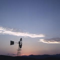 South Africa : scenery : windmill